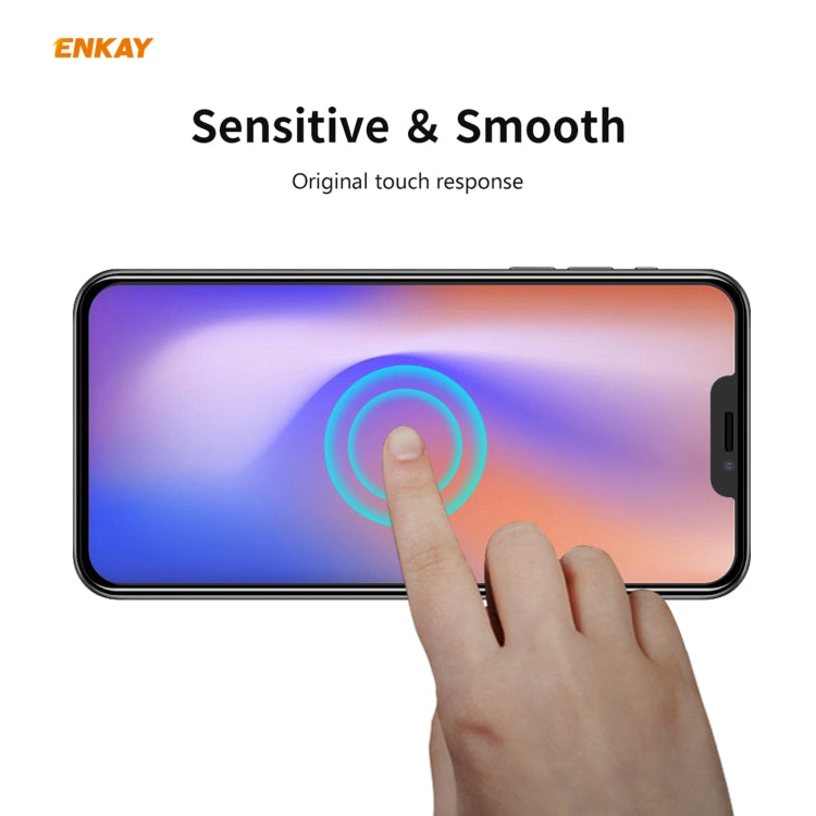 5 PZ ENKAY Hat-Prince 0.26mm 9H 6D Protezione in vetro temperato curvo a copertura totale, For iPhone 12 mini, For iPhone 12 / 12 Pro, For iPhone 12 Pro Max