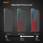 2 PZ ENKAY Hat-Prince 0.26mm 9H 6D Privacy Anti-spia Pellicola in vetro temperato a schermo intero, For iPhone 12 mini, For iPhone 12 / 12 Pro, For iPhone 12 Pro Max