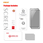 2 PZ ENKAY Hat-Prince 0.26mm 9H 6D Privacy Anti-spia Pellicola in vetro temperato a schermo intero, For iPhone 12 mini, For iPhone 12 / 12 Pro, For iPhone 12 Pro Max