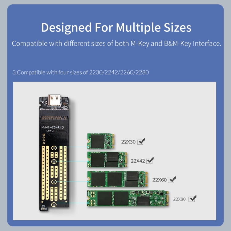 Custodia SSD ORICO M2PAC3-G20 USB3.2 20Gbps M.2 NVMe