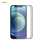 2 PZ ENKAY Hat-Prince Anti-drop Full Glue Vetro temperato Pellicola a schermo intero Protezione anti-caduta, For iPhone 12 mini (2 PCS), For iPhone 12 / 12 Pro(2 PCS), For iPhone 12 Pro Max(2 PCS)