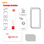 2 PZ ENKAY Hat-Prince Anti-drop Full Glue Vetro temperato Pellicola a schermo intero Protezione anti-caduta, For iPhone 12 mini (2 PCS), For iPhone 12 / 12 Pro(2 PCS), For iPhone 12 Pro Max(2 PCS)