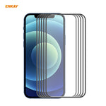 5 PZ ENKAY Hat-Prince Anti-drop Full Glue Vetro temperato Pellicola a schermo intero Protezione anti-caduta, For iPhone 12 mini(5 PCS), For iPhone 12 / 12 Pro(5 PCS), For iPhone 12 Pro Max(5 PCS)
