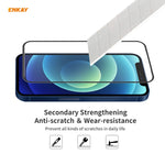 5 PZ ENKAY Hat-Prince Anti-drop Full Glue Vetro temperato Pellicola a schermo intero Protezione anti-caduta, For iPhone 12 mini(5 PCS), For iPhone 12 / 12 Pro(5 PCS), For iPhone 12 Pro Max(5 PCS)