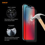 Hat-Prince ENKAY Custodia morbida in TPU trasparente 2 in 1 Cover antiurto + 0,26 mm 9H 2,5D Full Glue Pellicola protettiva in vetro temperato a copertura totale, For iPhone 12 mini, For iPhone 12 / 12 Pro, For iPhone 12 Pro Max