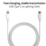 Caricatore da viaggio USB-C PD 20W con cavo dati 1m