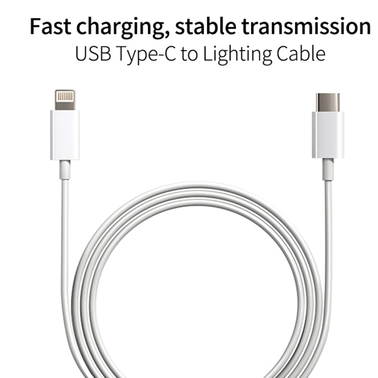 Caricatore da viaggio USB-C PD 20W con cavo dati 2 m