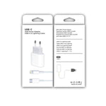 Caricatore da viaggio USB-C PD 20W con cavo dati 1 m