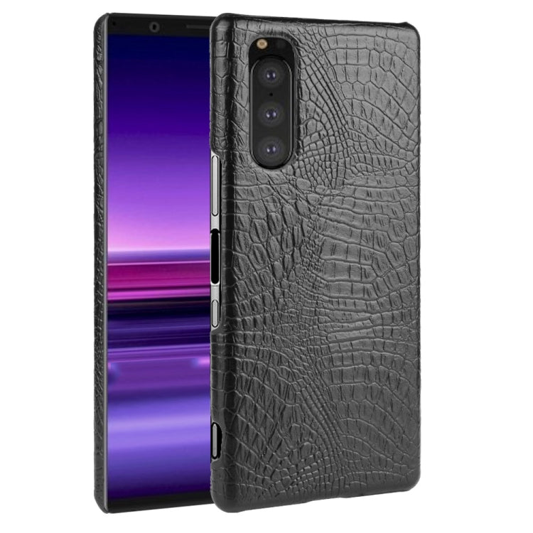 Per Sony Xperia 5 II antiurto Crocodile Texture PC + custodia in PU