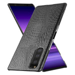Per Sony Xperia 5 II antiurto Crocodile Texture PC + custodia in PU