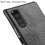 Per Sony Xperia 5 II antiurto Crocodile Texture PC + custodia in PU