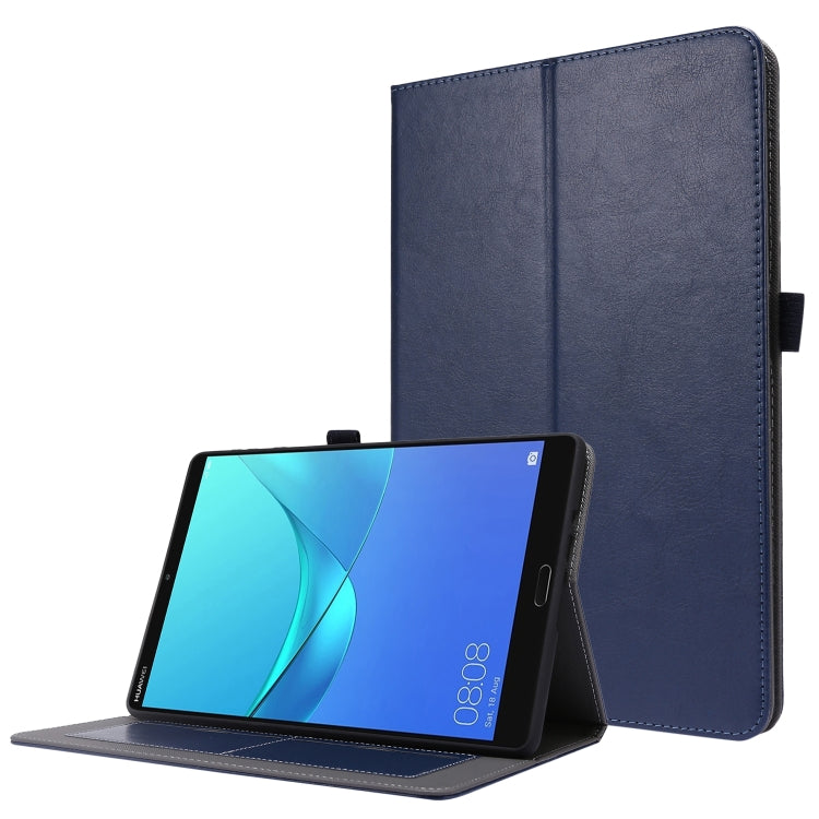 Custodia in pelle PU pieghevole orizzontale da lavoro a 2 pieghe con slot per schede e supporto, For Huawei MatePad T 10s, For Huawei MatePad T8 8.0