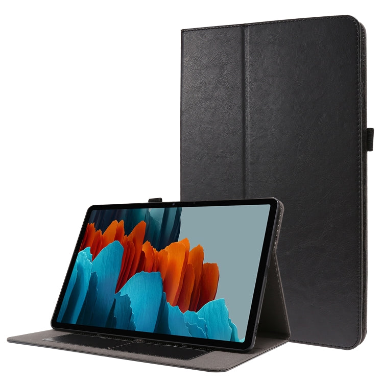 Custodia in pelle PU pieghevole orizzontale da lavoro a 2 pieghe con slot per schede e supporto, For Samsung Galaxy Tab S8+ / Tab S8 Plus /  Tab S7 FE / Tab S7+ T970/T976B