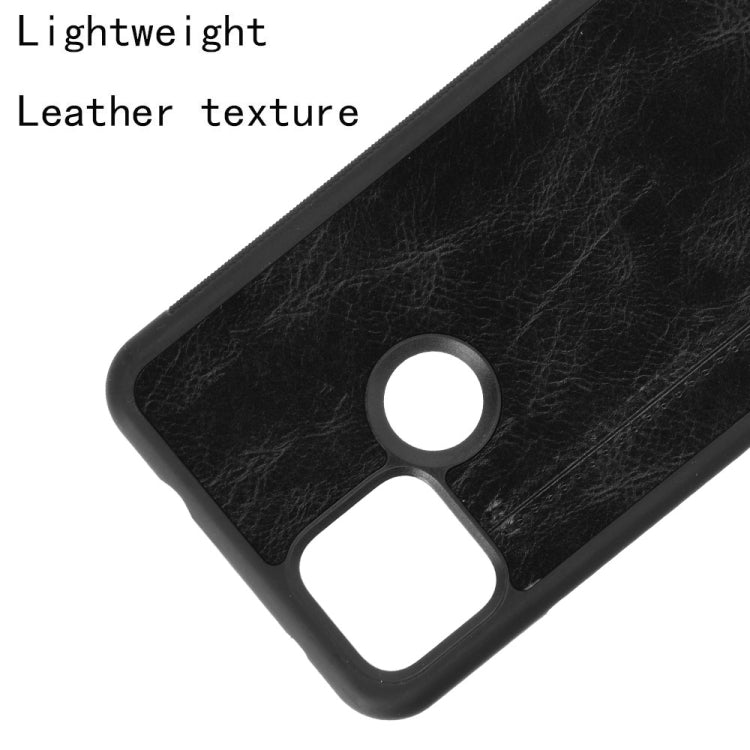 Per Google Pixel 5 Custodia antiurto per PC + PU + TPU, For Google Pixel 5