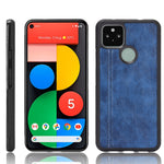 Per Google Pixel 5 Custodia antiurto per PC + PU + TPU, For Google Pixel 5