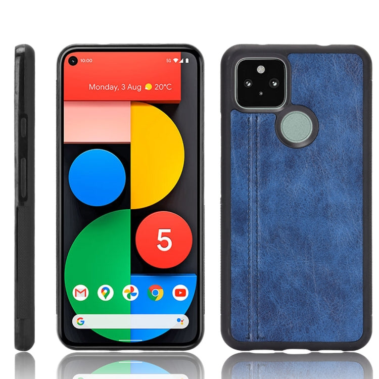 Per Google Pixel 5 Custodia antiurto per PC + PU + TPU, For Google Pixel 5