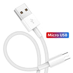 Cavo dati USB a micro USB SDC-30W 2 in 1 + USB QC 3.0 da 30 W + porte USB 2.0 doppie da 2,4 A Telefono cellulare Tablet PC Caricatore rapido universale Set caricabatterie da viaggio, presa UK, with Micro USB Cable, UK Plug