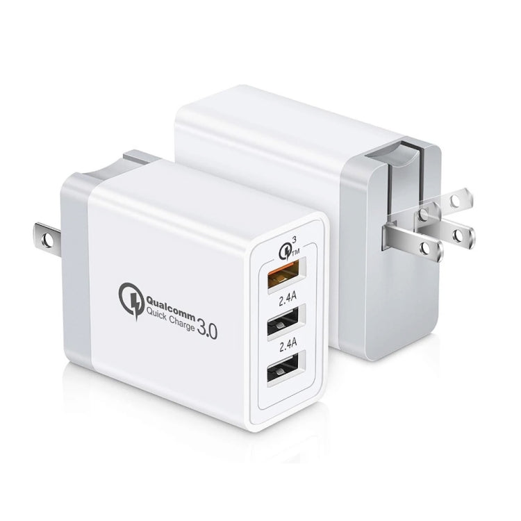 Cavo dati 2 in 1 USB a USB-C e USB QC 3.0 30W