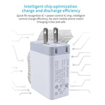 Cavo dati 2 in 1 USB a USB-C e USB QC 3.0 30W