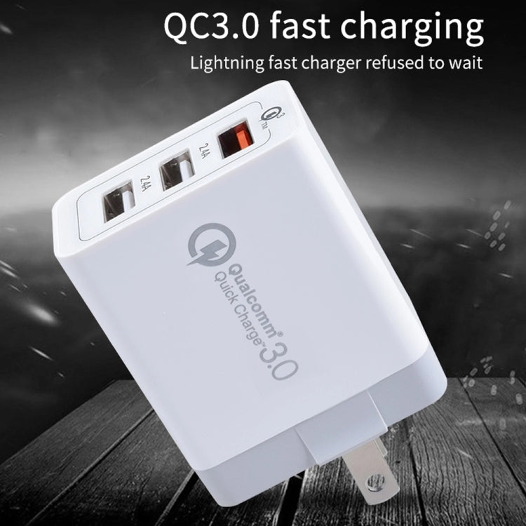 Cavo dati 2 in 1 USB a USB-C e USB QC 3.0 30W