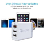 Cavo dati 2 in 1 USB a USB-C e USB QC 3.0 30W