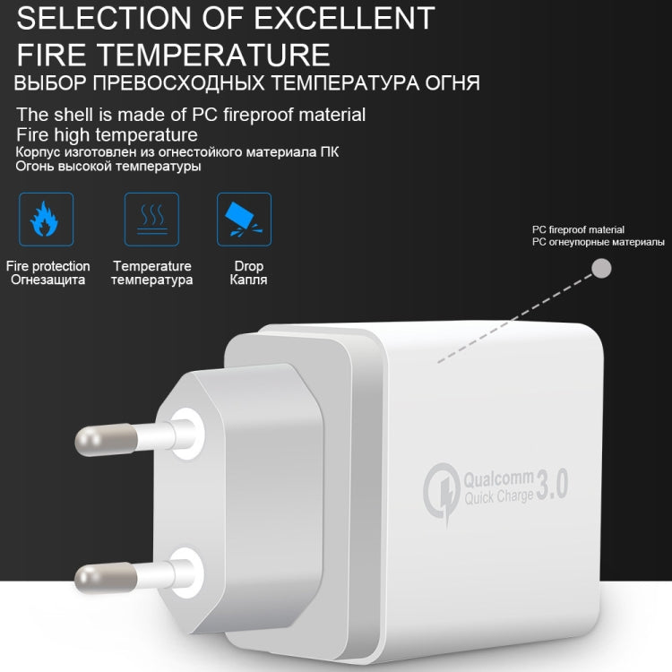 Cavo dati 2 in 1 USB a USB-C e USB QC 3.0 30W