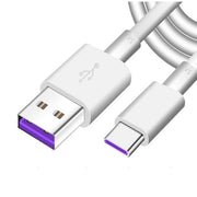 Cavo dati SDC-30W 2 in 1 da USB a USB-C/Type-C + USB QC 3.0 da 30 W + doppie porte USB 2.0 da 2,4 A Telefono cellulare Tablet PC Caricatore rapido universale Set caricabatterie da viaggio, presa UK, with USB-C / Type-C Cable, UK Plug
