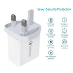 Cavo ricarica 2 in 1 USB-C e USB QC 3.0 30W 1 metro