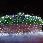 4x6m 672 LED Luci per reti da pesca impermeabili Luci per tende per tende Fata Festa di nozze Decorazione per feste Lampade 220V, Spina UE
