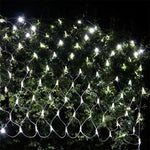 4x6m 672 LED Luci per reti da pesca impermeabili Luci per tende per tende Fata Festa di nozze Decorazione per feste Lampade 220V, Spina UE
