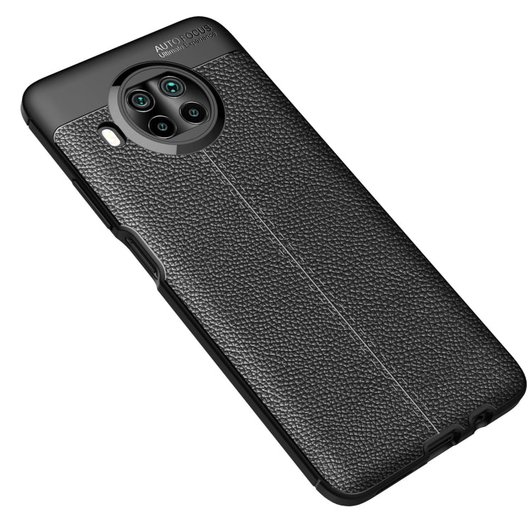Custodia antiurto in TPU con texture Litchi, For Xiaomi Mi 10T Lite