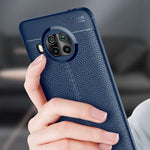 Custodia antiurto in TPU con texture Litchi, For Xiaomi Mi 10T Lite