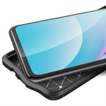 Custodia antiurto in TPU con texture Litchi, For Xiaomi Mi 10T Lite