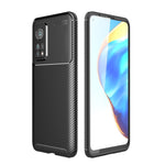 Custodia in TPU antiurto con trama in fibra di carbonio, For Xiaomi Mi 10T Pro
