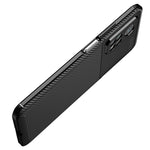 Custodia in TPU antiurto con trama in fibra di carbonio, For Xiaomi Mi 10T Pro
