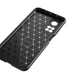 Custodia in TPU antiurto con trama in fibra di carbonio, For Xiaomi Mi 10T Pro