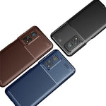 Custodia in TPU antiurto con trama in fibra di carbonio, For Xiaomi Mi 10T Pro