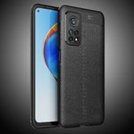Custodia antiurto in TPU con texture Litchi, For Xiaomi Mi 10T Pro