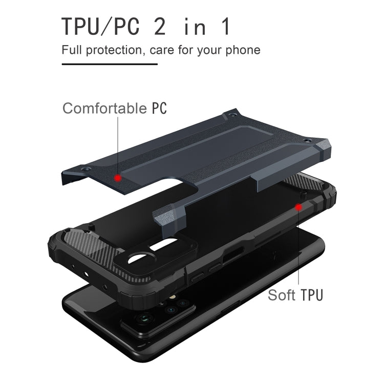 Custodia combinata Magic Armor TPU + PC, For Xiaomi Mi 10T Pro