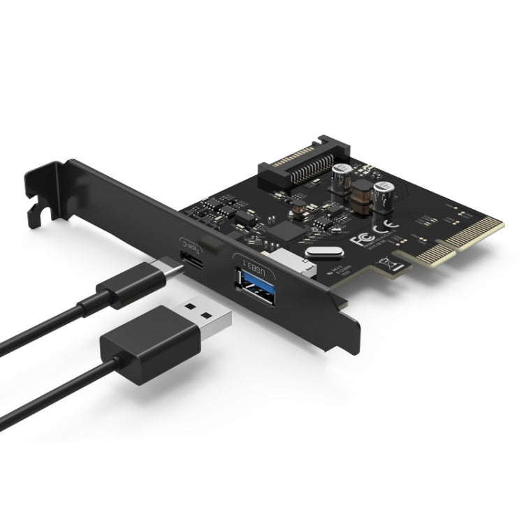 Adattatore PCI-E USB 3.1 a 2 porte ORICO PA31-AC