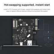Adattatore PCI-E USB 3.1 a 2 porte ORICO PA31-AC