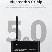 ZS-SGD09 Ricevitore e trasmettitore Bluetooth 5.0 da digitale ad analogico 3 in 1