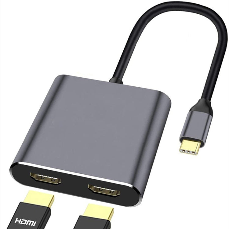 ZS-SGSHDMI Adattatore da USB-C/Tipo-C a doppio HDMI, USB-C / Type-C to Dual HDMI
