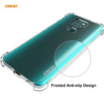 Hat-Prince ENKAY Custodia antiurto in TPU trasparente Custodia morbida antiscivolo + 0,26 mm 9H 2,5D Pellicola protettiva in vetro temperato a copertura totale, For Motorola Moto G9 / G9 Play, For Xiaomi Redmi 9A, For Xiaomi Redmi 9C                   ...