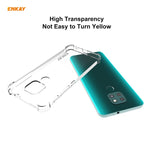 Hat-Prince ENKAY Custodia antiurto in TPU trasparente Custodia morbida antiscivolo + 0,26 mm 9H 2,5D Pellicola protettiva in vetro temperato a copertura totale, For Motorola Moto G9 / G9 Play, For Xiaomi Redmi 9A, For Xiaomi Redmi 9C                   ...