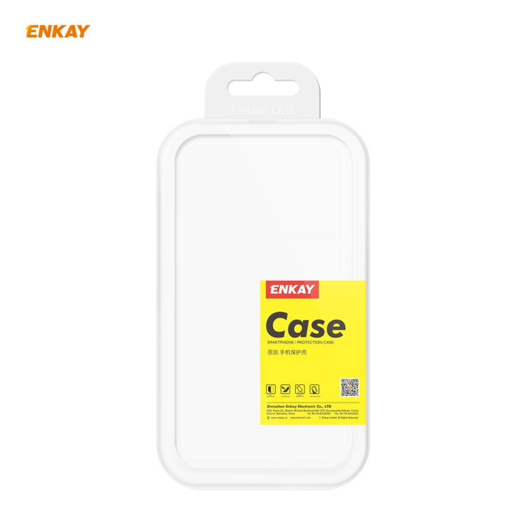 Hat-Prince ENKAY Custodia antiurto in TPU trasparente Custodia morbida antiscivolo + 0,26 mm 9H 2,5D Pellicola protettiva in vetro temperato a copertura totale, For Motorola Moto G9 / G9 Play, For Xiaomi Redmi 9A, For Xiaomi Redmi 9C                   ...
