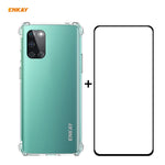 Hat-Prince ENKAY Custodia antiurto in TPU trasparente Custodia morbida antiscivolo + 0,26 mm 9H 2,5D Pellicola protettiva in vetro temperato a copertura totale, For Motorola Moto G9 / G9 Play, For Xiaomi Redmi 9A, For Xiaomi Redmi 9C                   ...