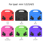 Guscio protettivo piatto anti caduta per bambini in materiale EVA con staffa per il pollice, For iPad Mini 5/4/3/2/1