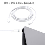 Set cavi ricarica rapida USB-C PD 30W 2m con spina AU