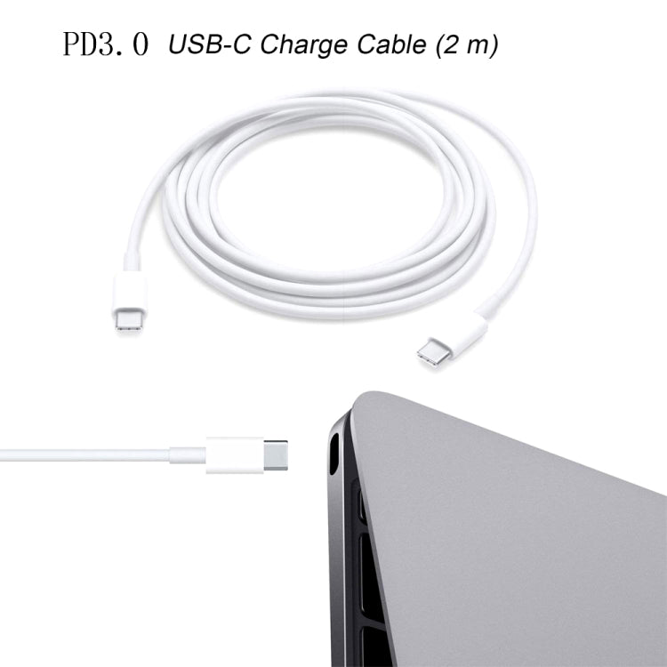 Set cavi ricarica rapida USB-C PD 30W 2m con spina AU